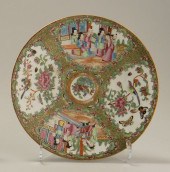 CHINESE EXPORT ROSE MEDALLION