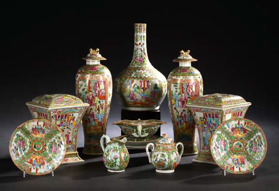 Chinese Export Rose Medallion