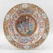 CHINESE EXPORT ROSE MEDALLION