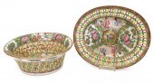 CHINESE EXPORT ROSE MEDALLION