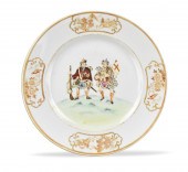 CHINESE EXPORT SCOTSMEN ENAMEL