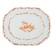 CHINESE EXPORT SEPIA DECORATED