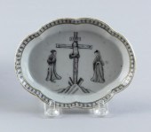 CHINESE EXPORT SEPIA PORCELAIN