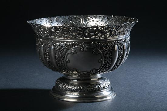 CHINESE EXPORT SILVER BOWL An Chang