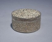 CHINESE EXPORT SILVER BOX19th