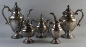 CHINESE EXPORT SILVER FIVE-PIE