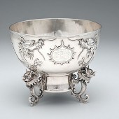 Chinese Export Silver Presenta
