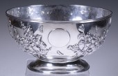 CHINESE EXPORT SILVER PUNCH BO
