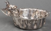 CHINESE EXPORT SILVER "SQUIRRE