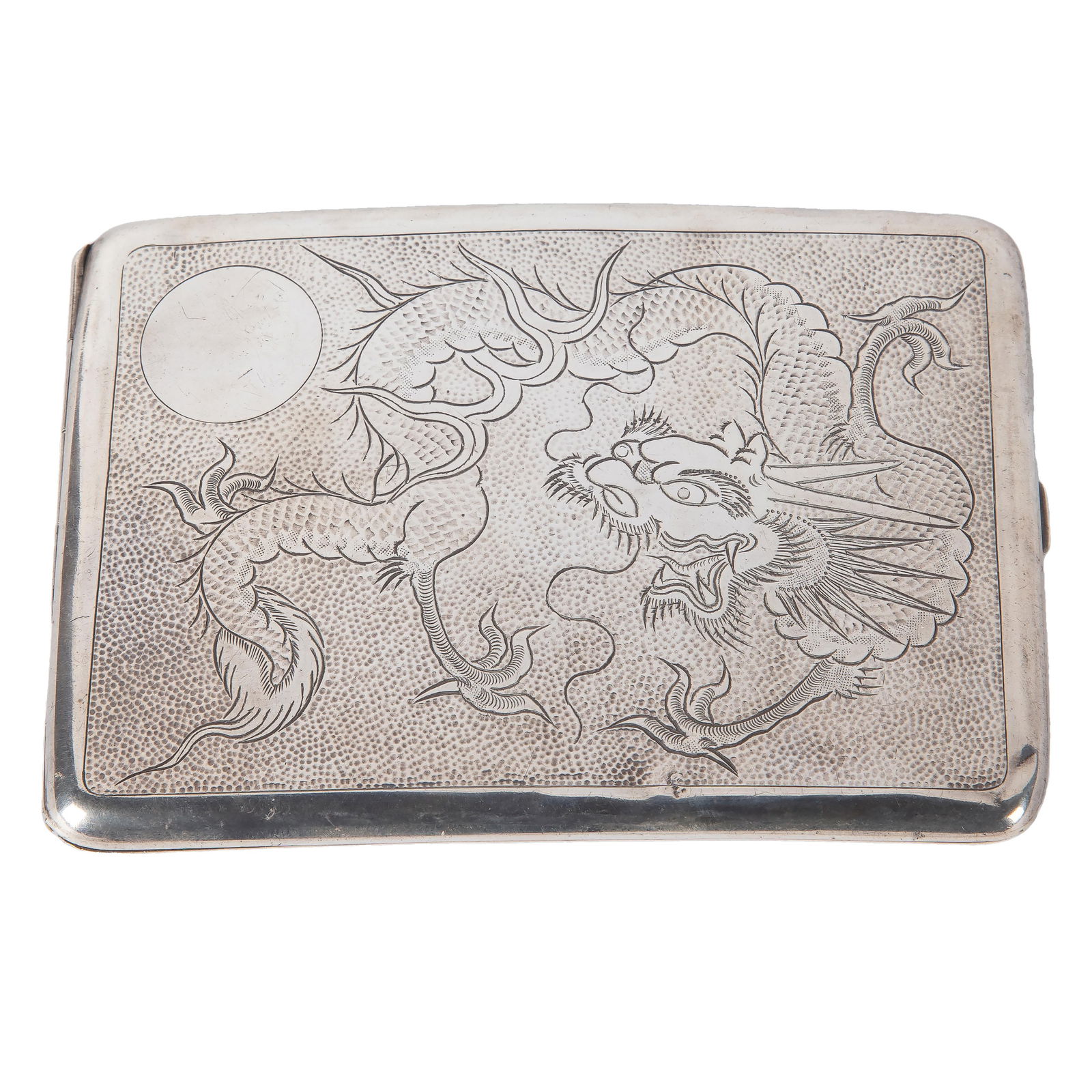 CHINESE EXPORT STERLING CIGARETTE