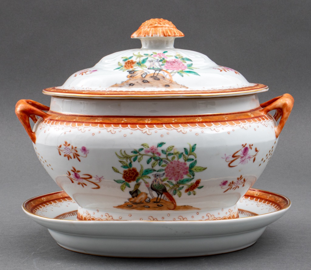 CHINESE EXPORT STYLE "CLIPPER SHIP"