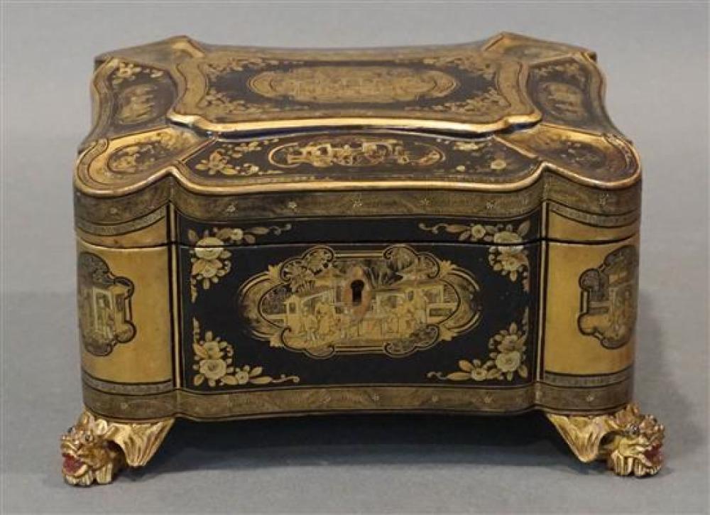 CHINESE EXPORT STYLE GILT DECORATED