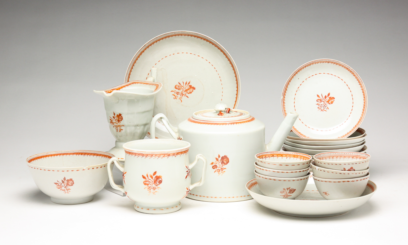 CHINESE EXPORT TEA SET. Early