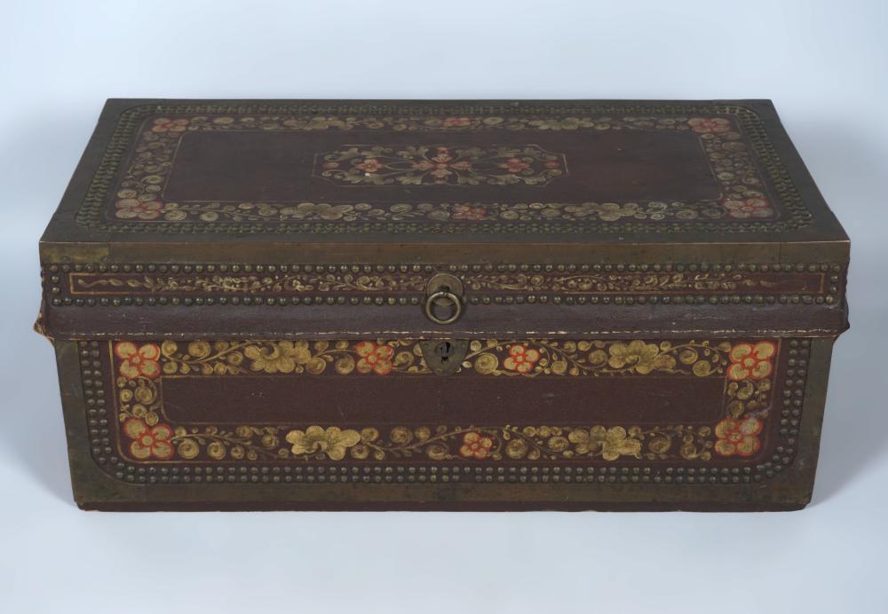 CHINESE EXPORT TRUNK, 19TH