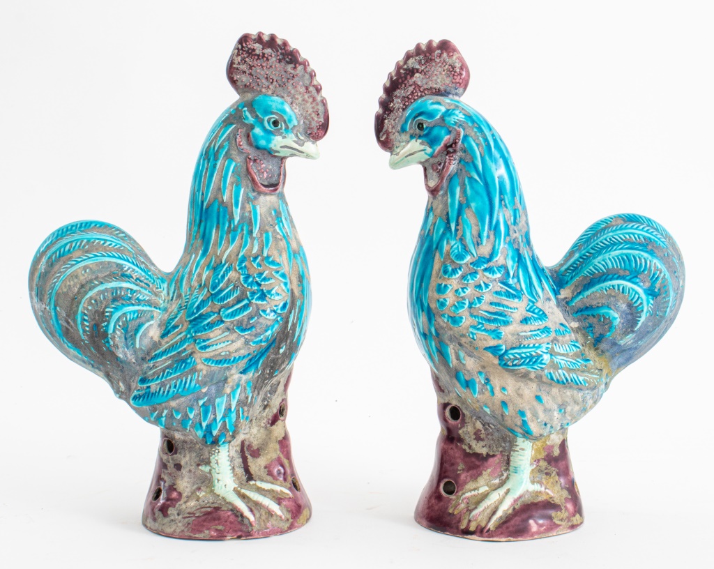 CHINESE EXPORT TURQUOISE &