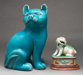 Chinese Export turquoise glaze