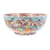 CHINESE EXPORT TURQUOISE MANDA