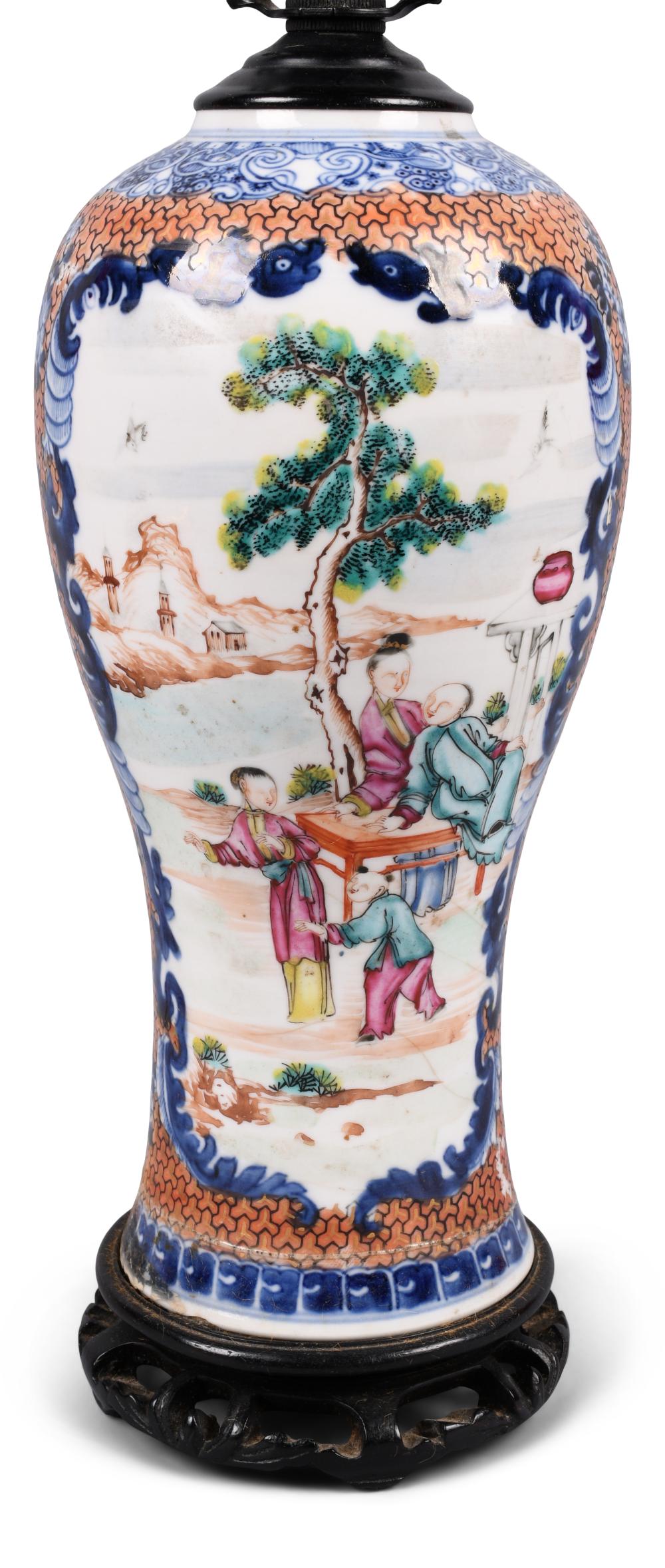 CHINESE EXPORT UNDERGLAZE BLUE