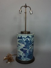 CHINESE EXPORT UNDERGLAZE BLUE