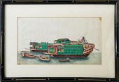CHINESE EXPORT WATERCOLOR ON M