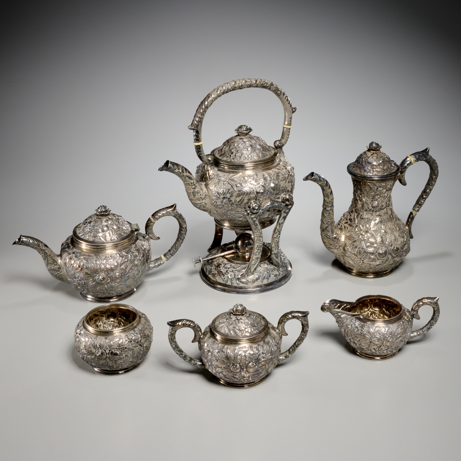 CHINESE EXPORT YECHING 6-PIECE