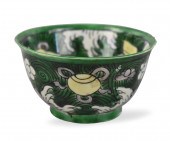 CHINESE FAMILLE NOIR CUP W/8 T