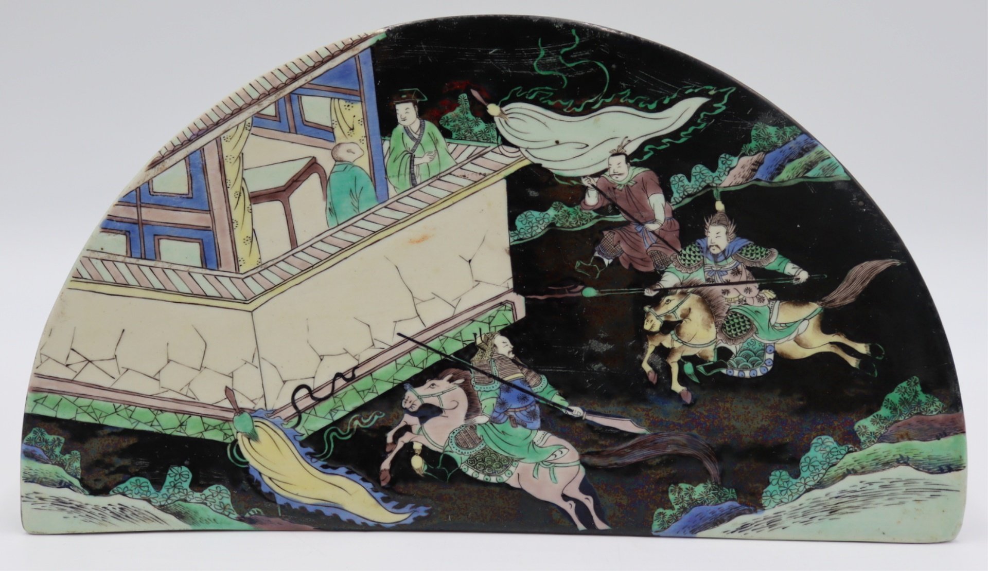 CHINESE FAMILLE NOIR ENAMEL