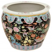 CHINESE FAMILLE NOIR PORCELAIN