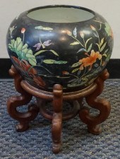 CHINESE FAMILLE NOIR PORCELAIN