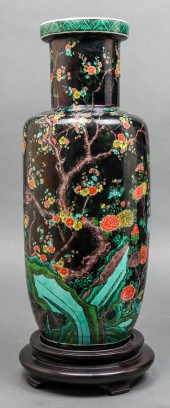 CHINESE FAMILLE NOIR PORCELAIN