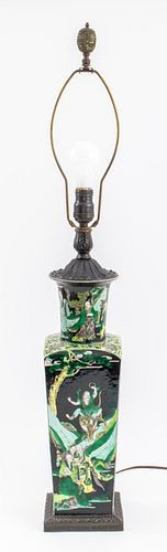 CHINESE FAMILLE NOIR PORCELAIN