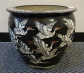 CHINESE FAMILLE NOIRE PORCELAI