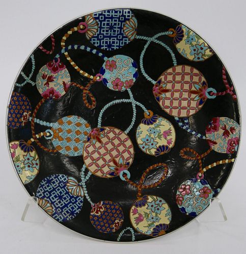 CHINESE FAMILLE NOIRE PORCELAIN