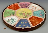 CHINESE FAMILLE ROSE 9-PIECE S