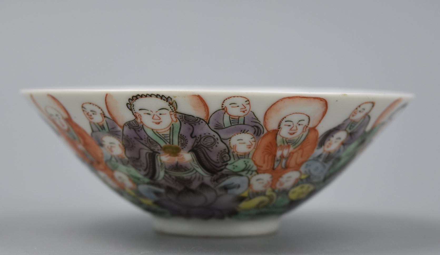 CHINESE FAMILLE ROSE BOWL W/