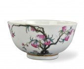 CHINESE FAMILLE ROSE BOWL W/ P