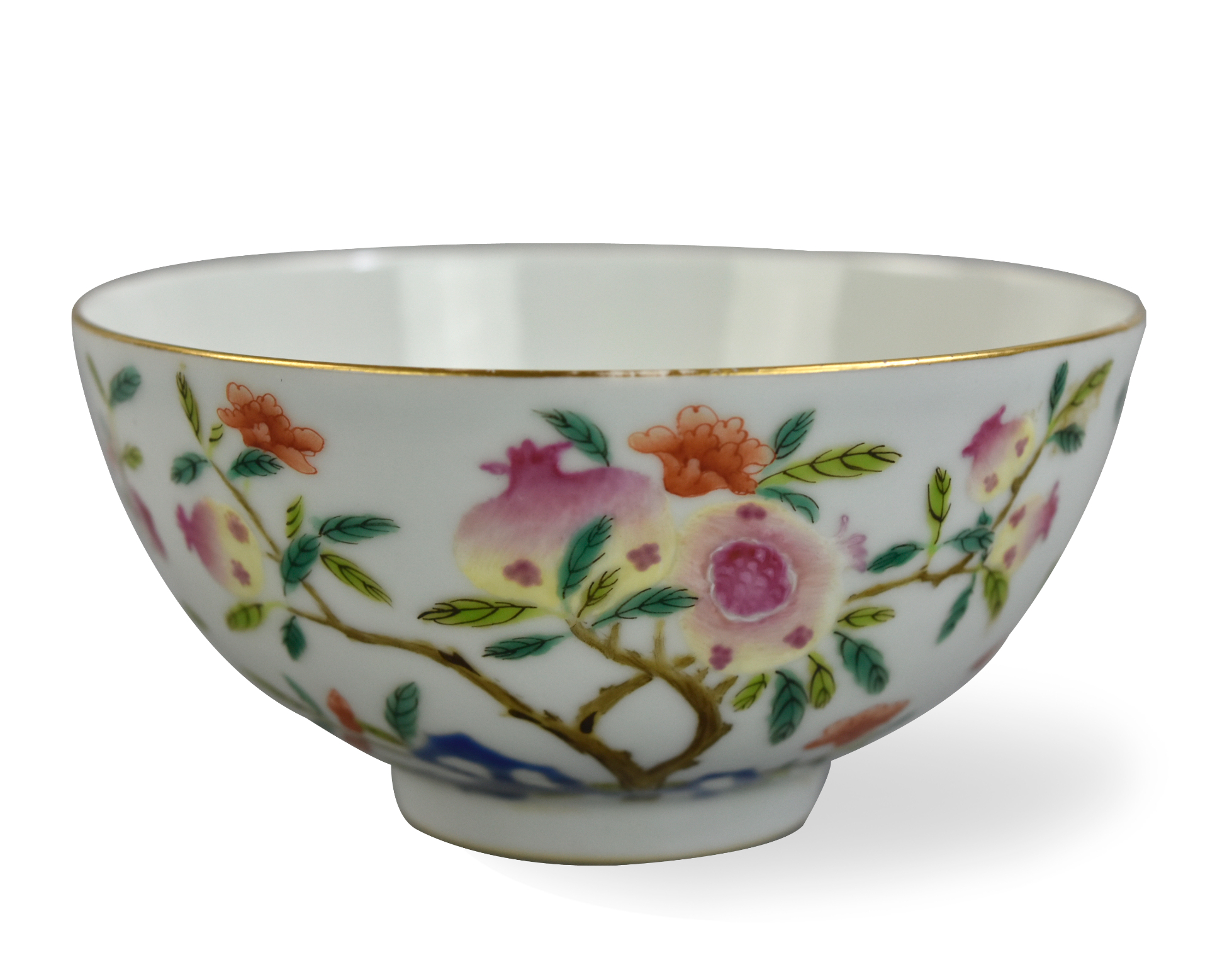 CHINESE FAMILLE ROSE BOWL W/
