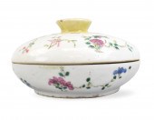 CHINESE FAMILLE ROSE BOX & COV