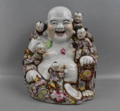 CHINESE FAMILLE ROSE BUDDHA FI