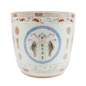 CHINESE FAMILLE ROSE DOUBLE FI