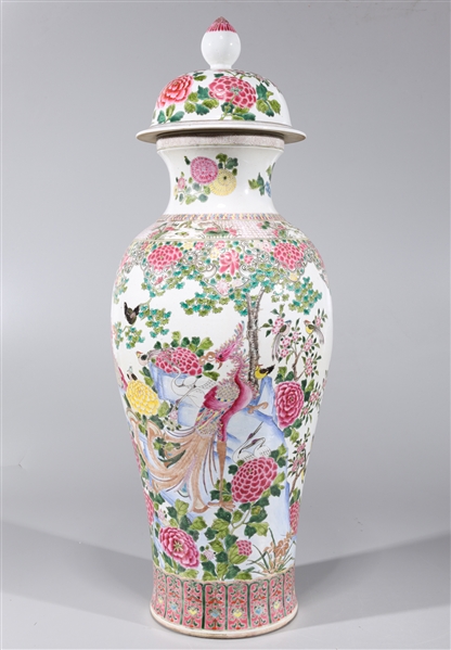 Chinese famille rose enameled