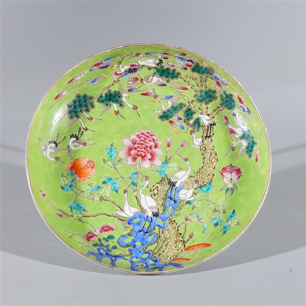 Chinese famille rose enameled