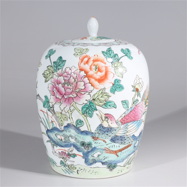 Chinese famille rose enameled