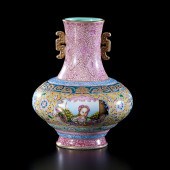 Chinese Famille Rose Falangcai