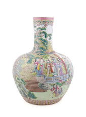 CHINESE FAMILLE ROSE FIGURAL M