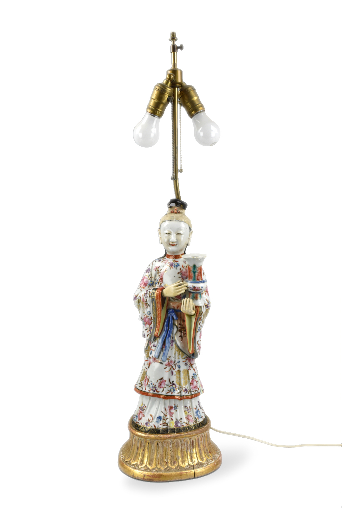 CHINESE FAMILLE ROSE FIGURE