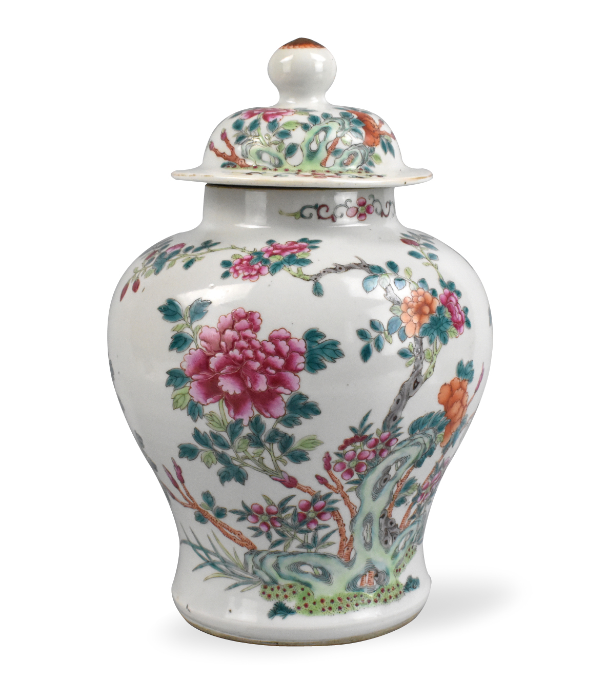 CHINESE FAMILLE ROSE FLOARAL