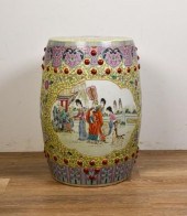 CHINESE FAMILLE ROSE GARDEN SE