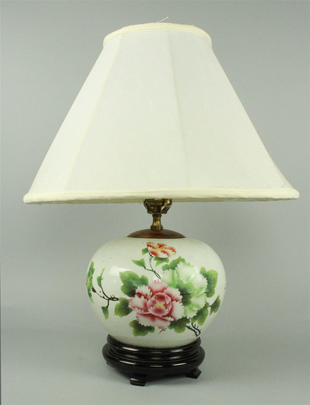 CHINESE FAMILLE ROSE GLOBULAR
