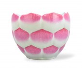 CHINESE FAMILLE ROSE LOTUS FLO